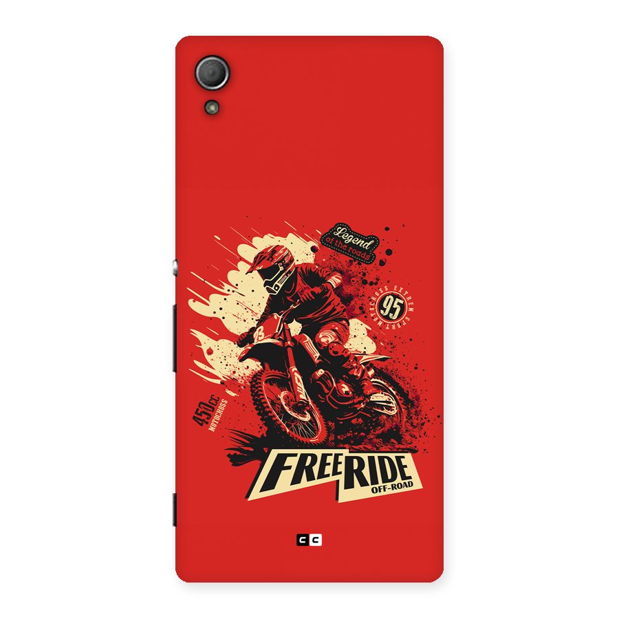 Free Ride Back Case for Xperia Z3 Plus