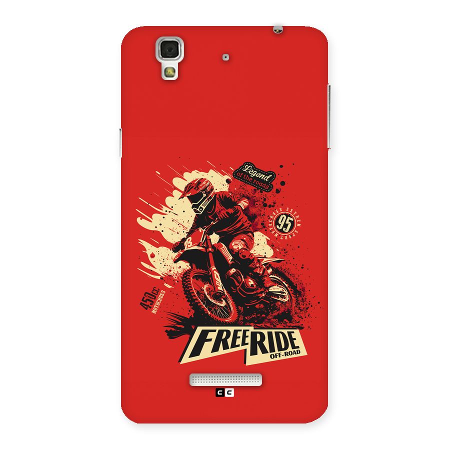 Free Ride Back Case for Yureka