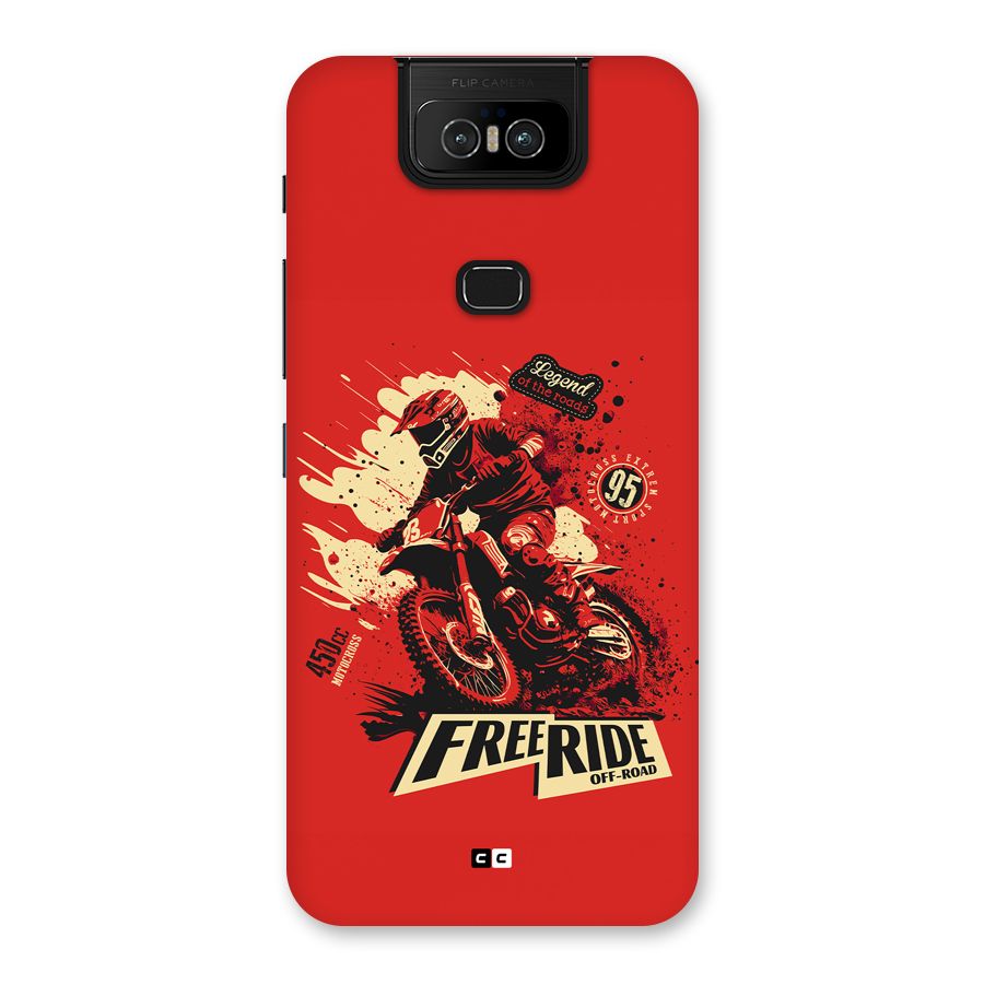 Free Ride Back Case for Zenfone 6z