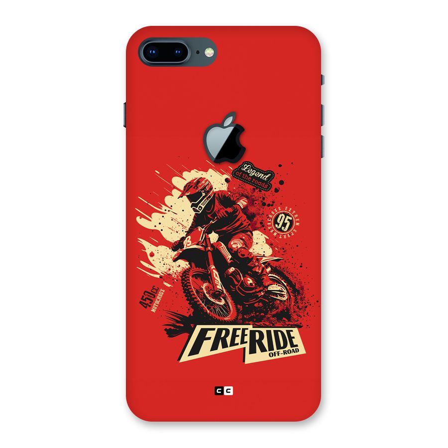 Free Ride Back Case for iPhone 7 Plus Apple Cut