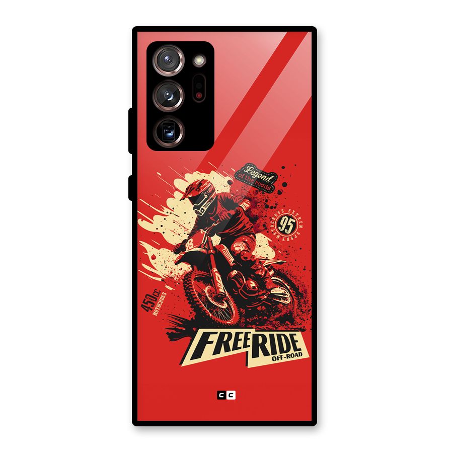 Free Ride Glass Back Case for Galaxy Note 20 Ultra 5G