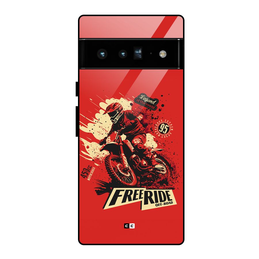 Free Ride Glass Back Case for Google Pixel 6 Pro