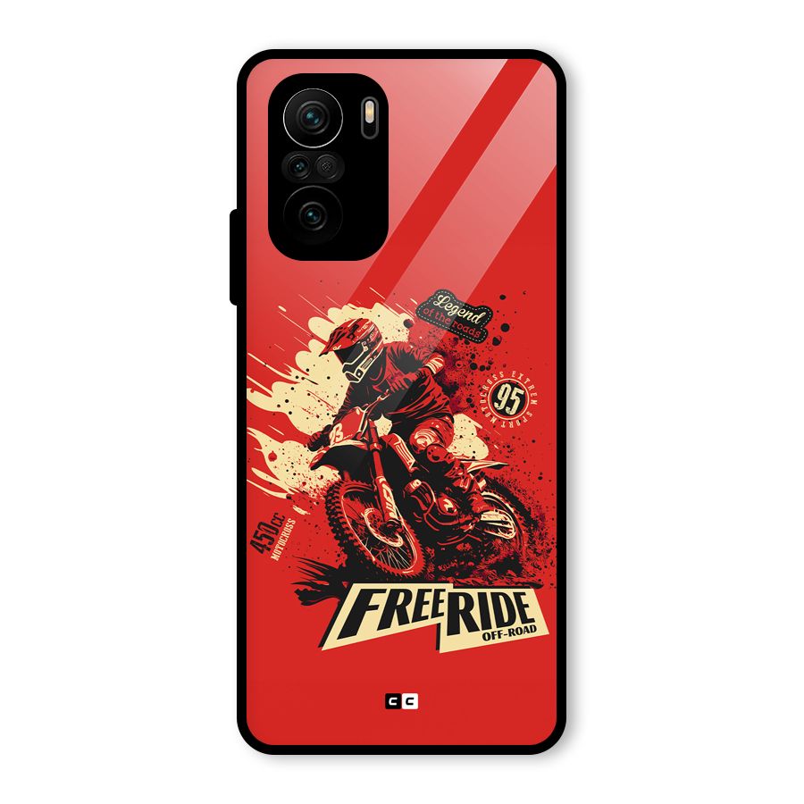 Free Ride Glass Back Case for Mi 11X Pro