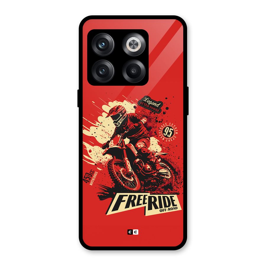 Free Ride Glass Back Case for OnePlus 10T