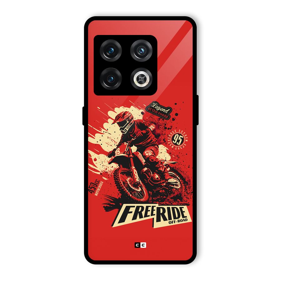 Free Ride Glass Back Case for OnePlus 10 Pro 5G