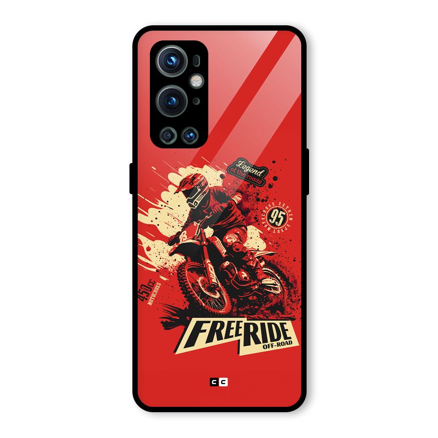 Free Ride Glass Back Case for OnePlus 9 Pro