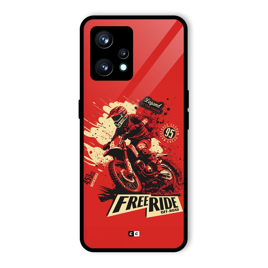 Free Ride Glass Back Case for Realme 9 Pro Plus 5G