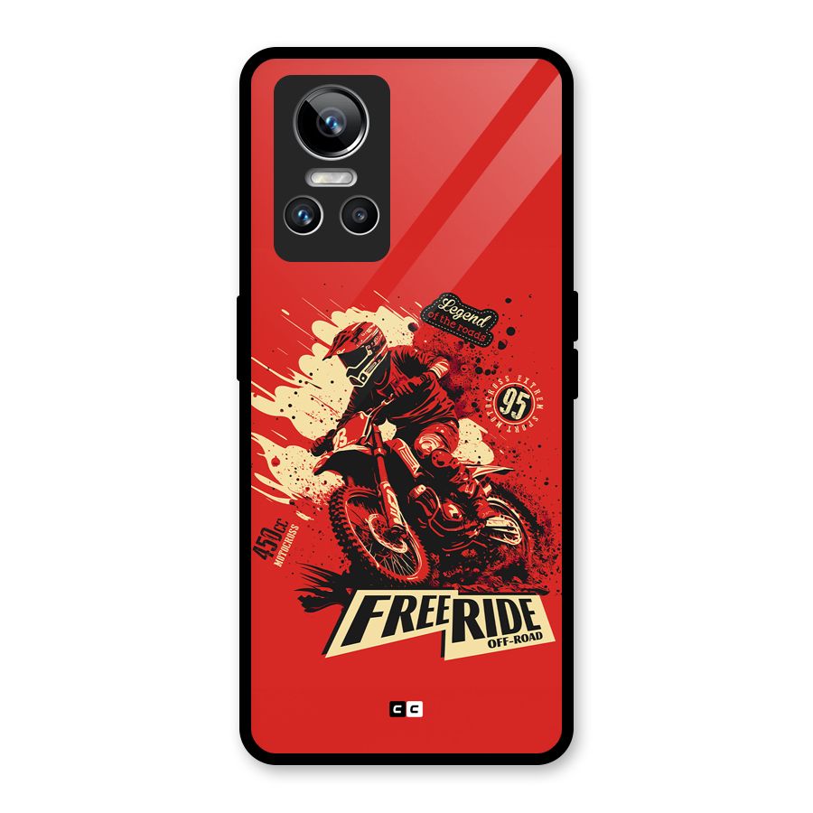 Free Ride Glass Back Case for Realme GT Neo 3