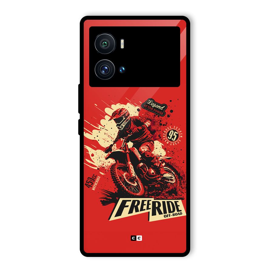 Free Ride Glass Back Case for Vivo iQOO 9 Pro