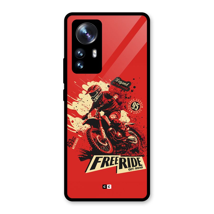 Free Ride Glass Back Case for Xiaomi 12 Pro