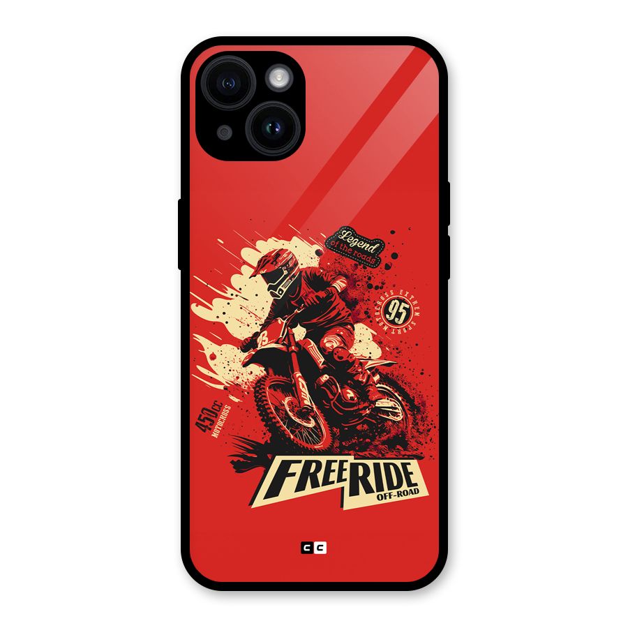 Free Ride Glass Back Case for iPhone 14