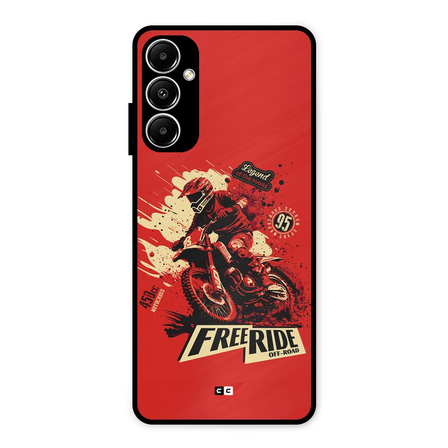 Free Ride Metal Back Case for Galaxy A05s