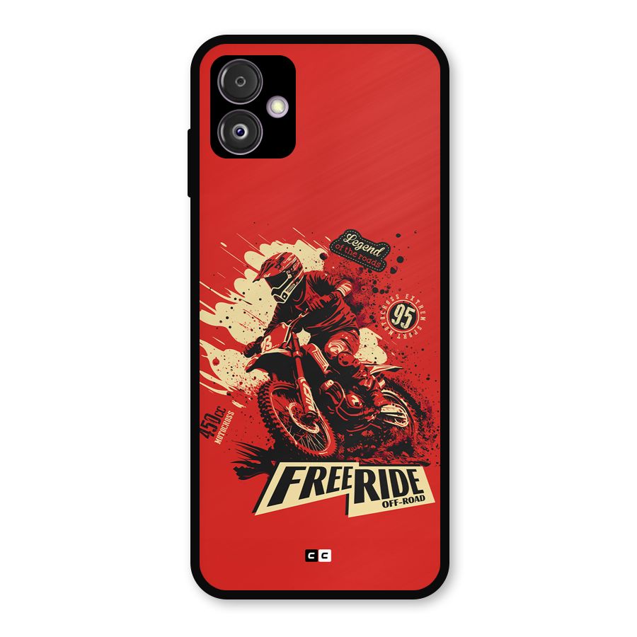 Free Ride Metal Back Case for Galaxy F14