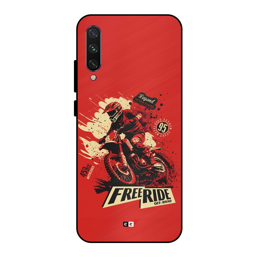 Free Ride Metal Back Case for Mi A3