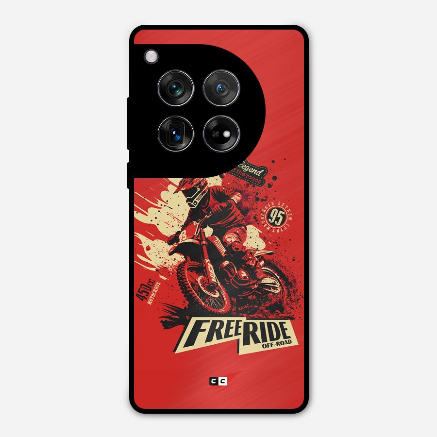 Free Ride Metal Back Case for OnePlus 12
