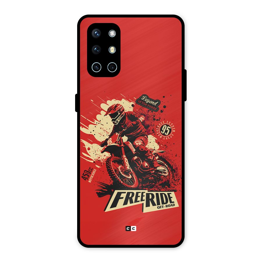 Free Ride Metal Back Case for OnePlus 9R