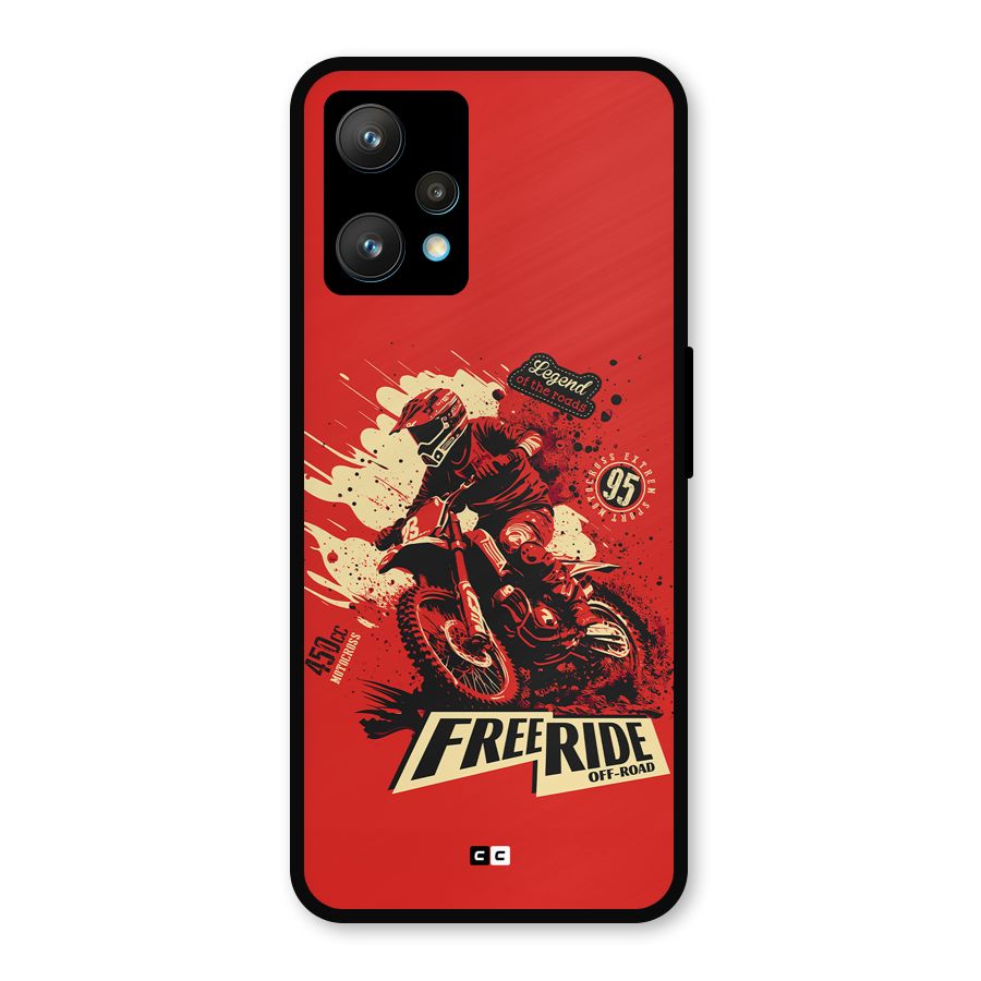 Free Ride Metal Back Case for Realme 9 Pro Plus 5G