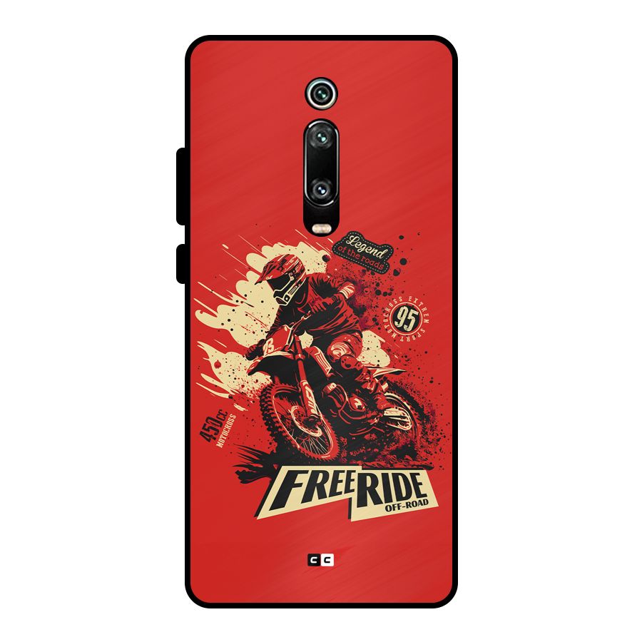 Free Ride Metal Back Case for Redmi K20