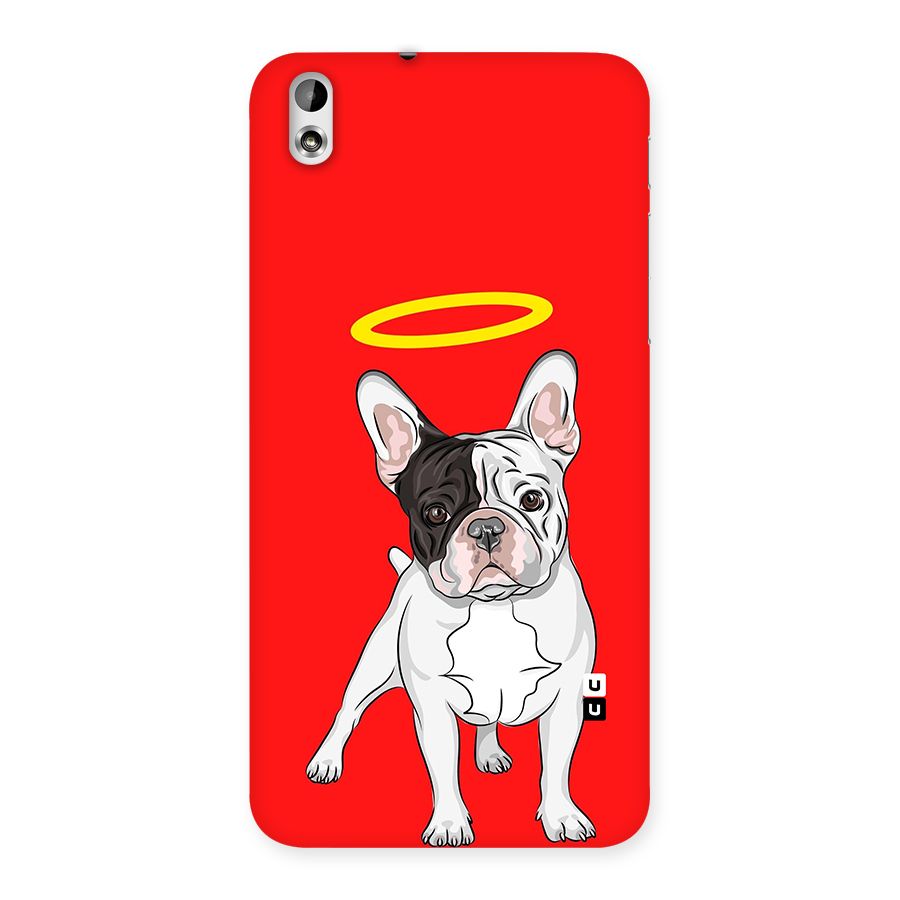 French Cute Angel Doggo Back Case for HTC Desire 816g