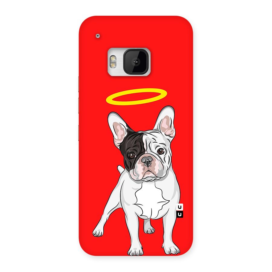 French Cute Angel Doggo Back Case for HTC One M9