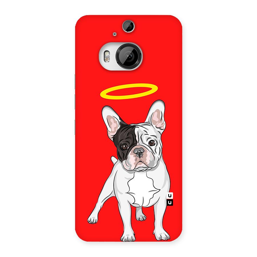 French Cute Angel Doggo Back Case for HTC One M9 Plus