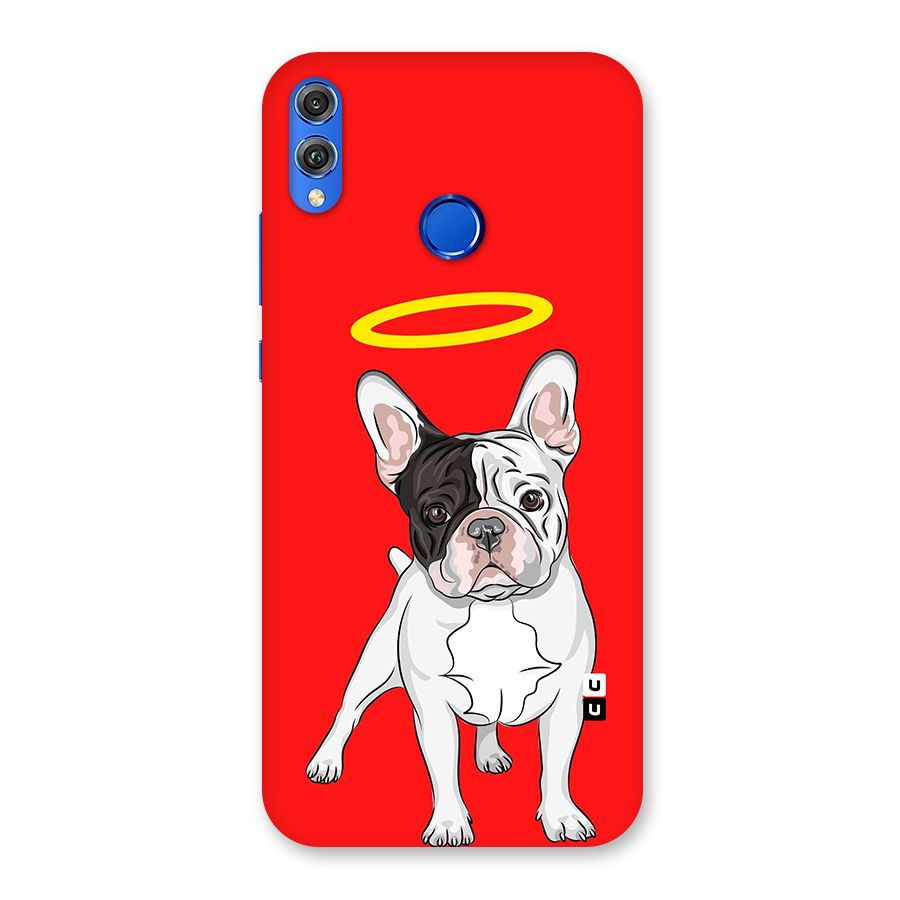 French Cute Angel Doggo Back Case for Honor 8X