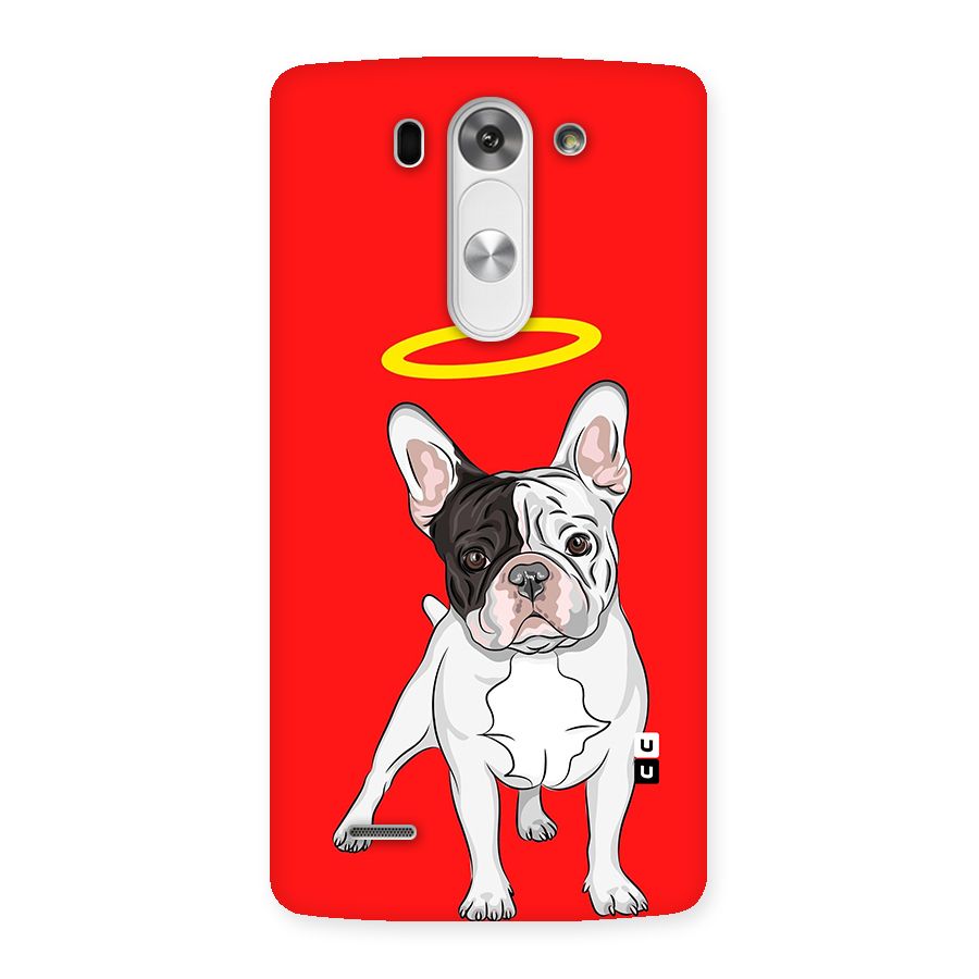 French Cute Angel Doggo Back Case for LG G3 Mini