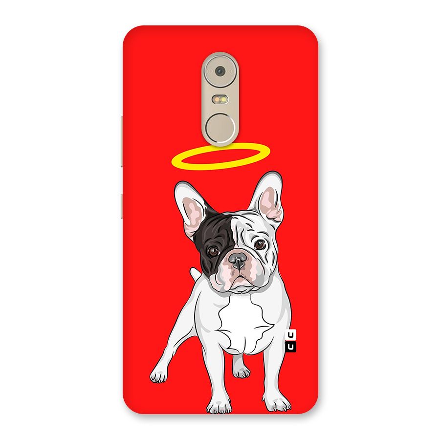 French Cute Angel Doggo Back Case for Lenovo K6 Note