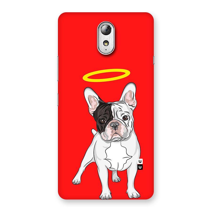 French Cute Angel Doggo Back Case for Lenovo Vibe P1M