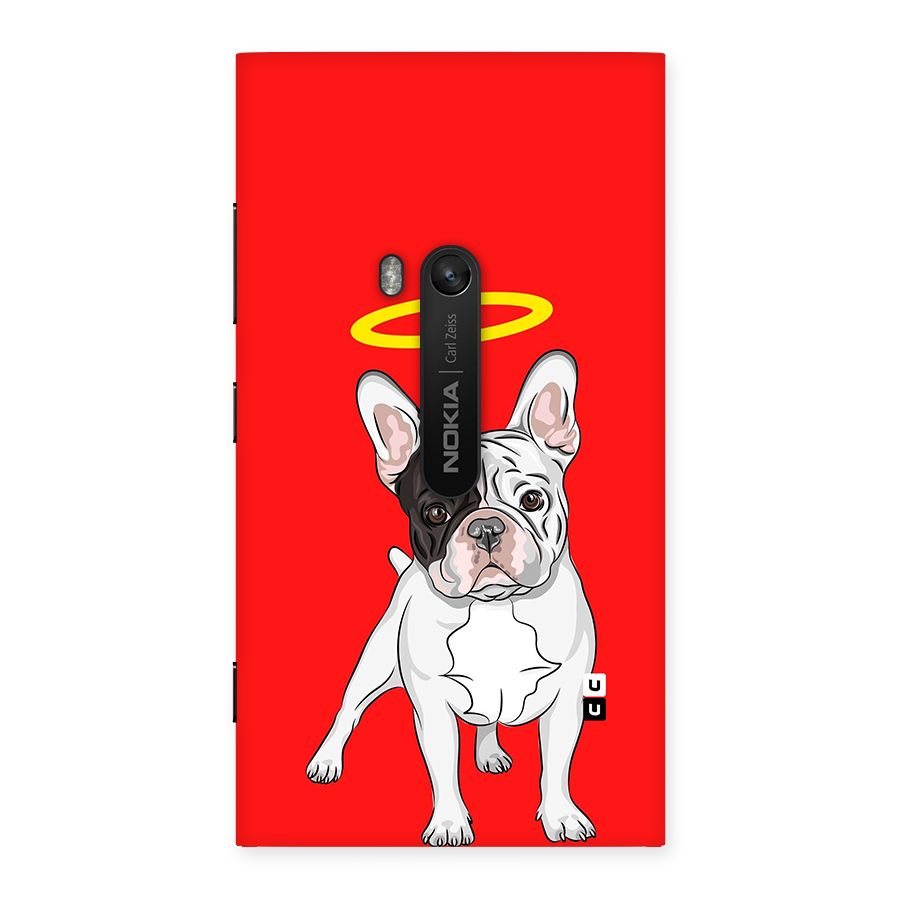 French Cute Angel Doggo Back Case for Lumia 920