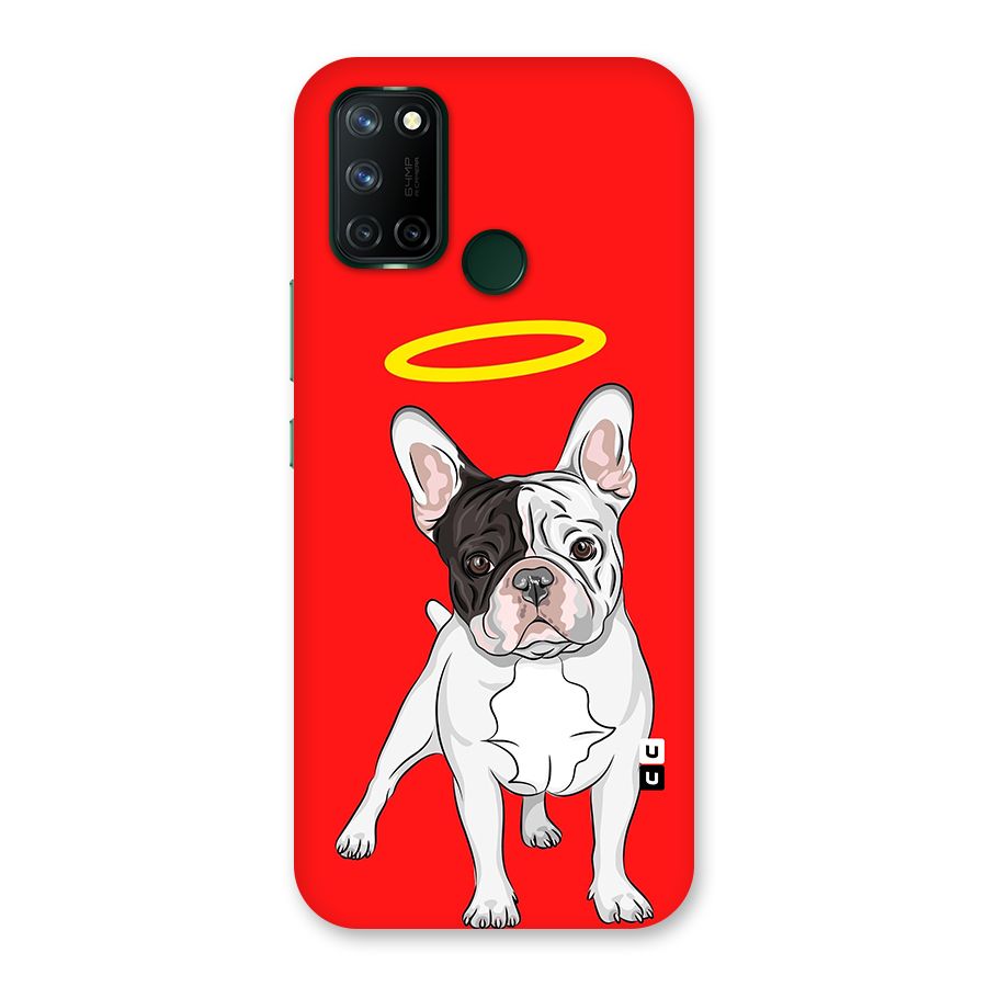 French Cute Angel Doggo Back Case for Realme 7i
