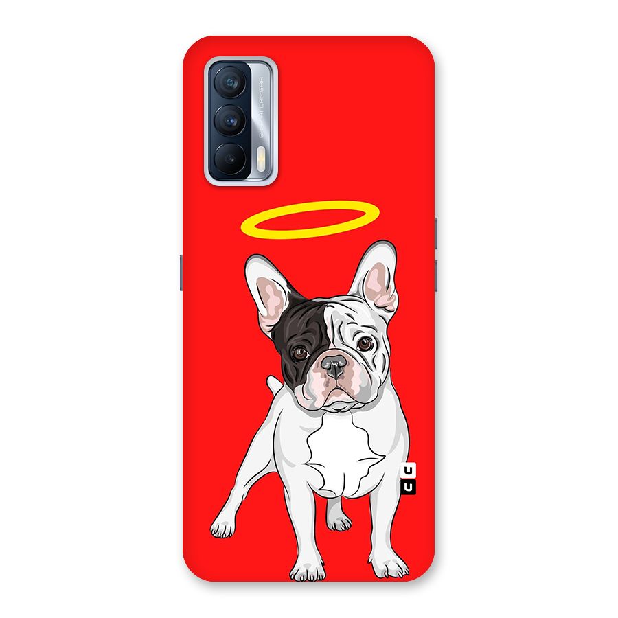 French Cute Angel Doggo Back Case for Realme X7