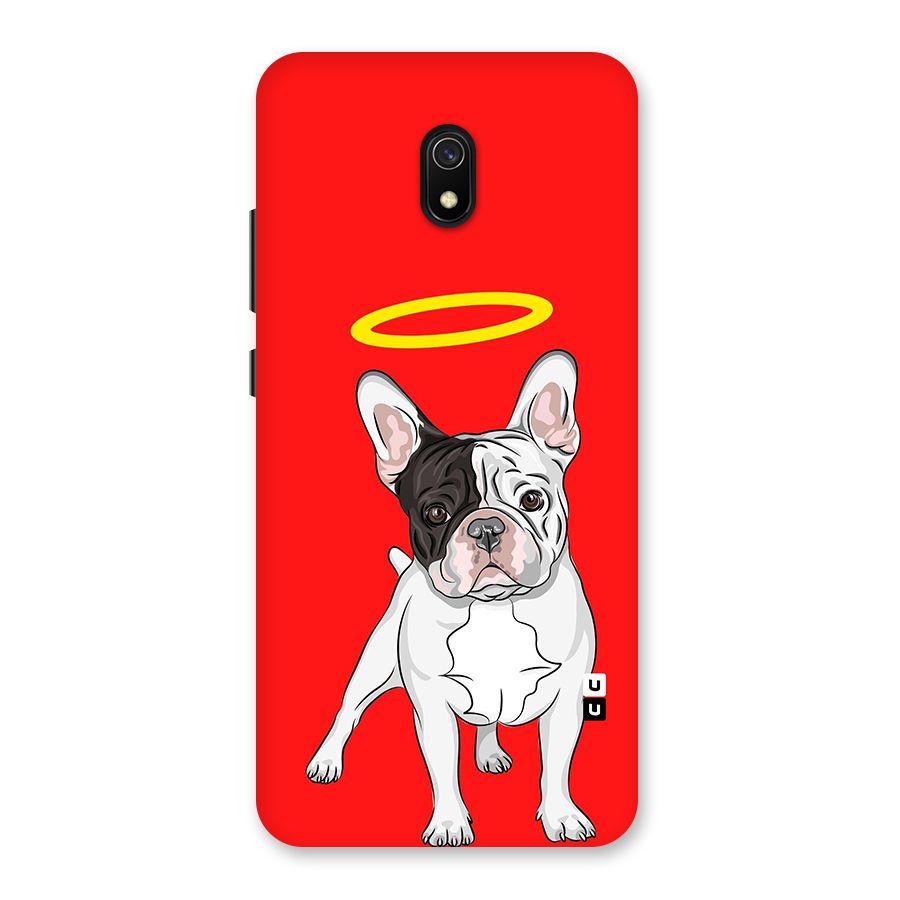 French Cute Angel Doggo Back Case for Redmi 8A