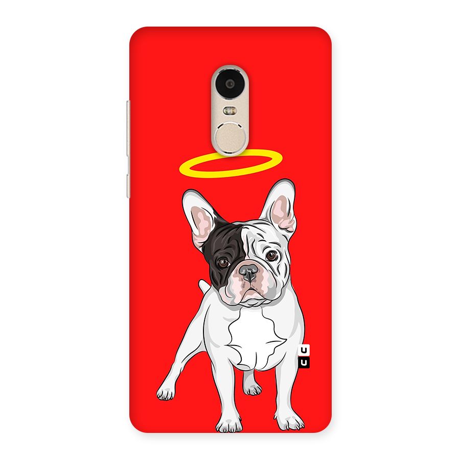 French Cute Angel Doggo Back Case for Xiaomi Redmi Note 4