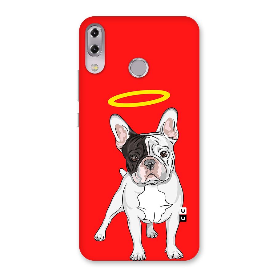 French Cute Angel Doggo Back Case for Zenfone 5Z