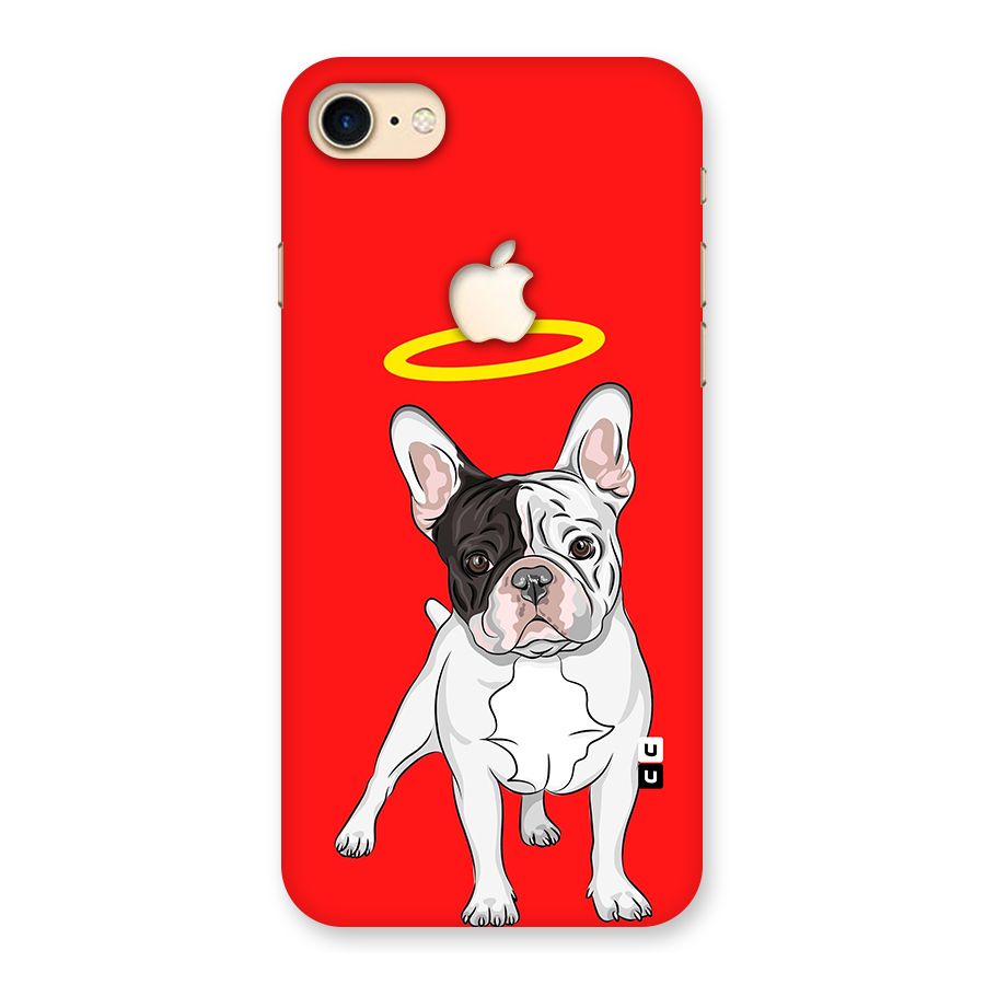 French Cute Angel Doggo Back Case for iPhone 7 Apple Cut