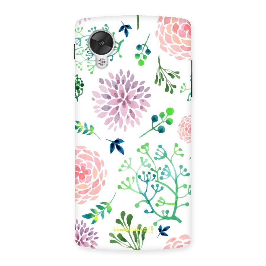 Fresh Floral Back Case for Google Nexsus 5