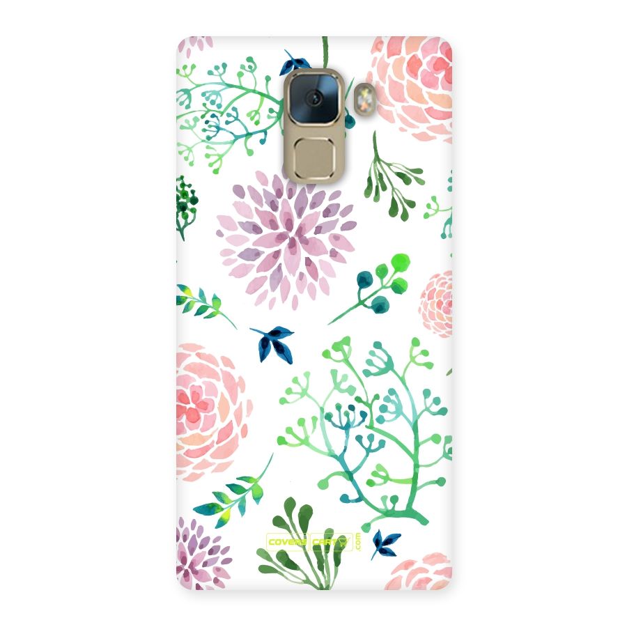Fresh Floral Back Case for Huawei Honor 7