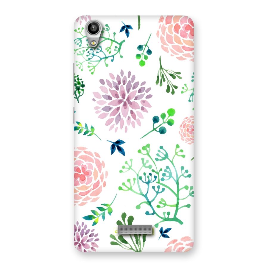Fresh Floral Back Case for Lava-Pixel-V1