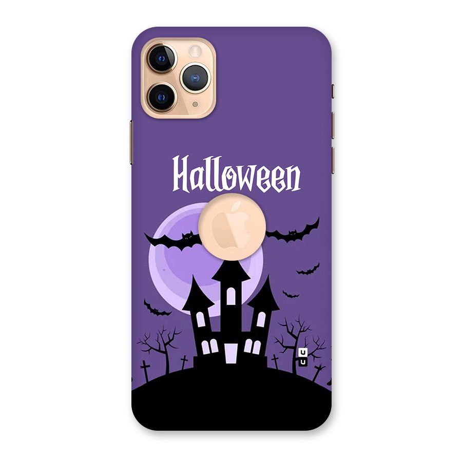 Fun Halloween Back Case for iPhone 11 Pro Max Logo Cut