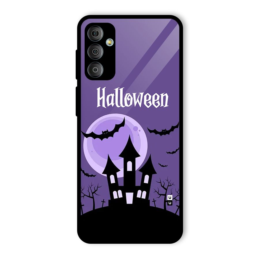 Fun Halloween Glass Back Case for Galaxy F23