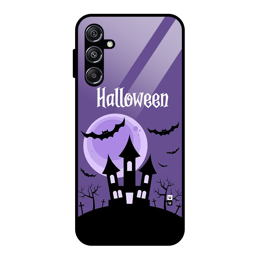 Fun Halloween Glass Back Case for Galaxy M34 5G