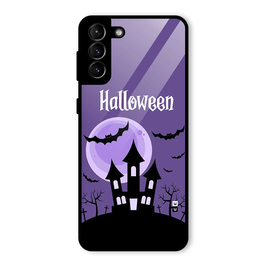 Fun Halloween Glass Back Case for Galaxy S21 Plus