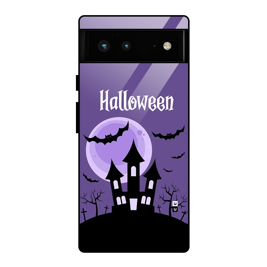 Fun Halloween Glass Back Case for Google Pixel 6