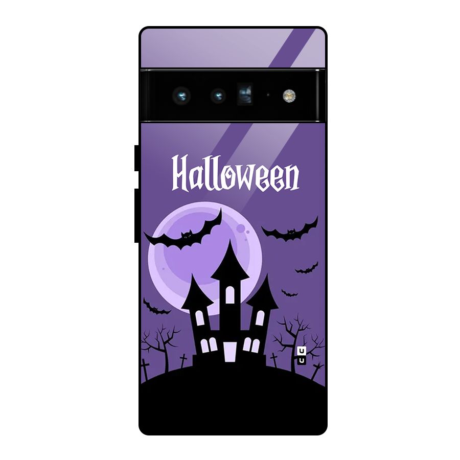 Fun Halloween Glass Back Case for Google Pixel 6 Pro
