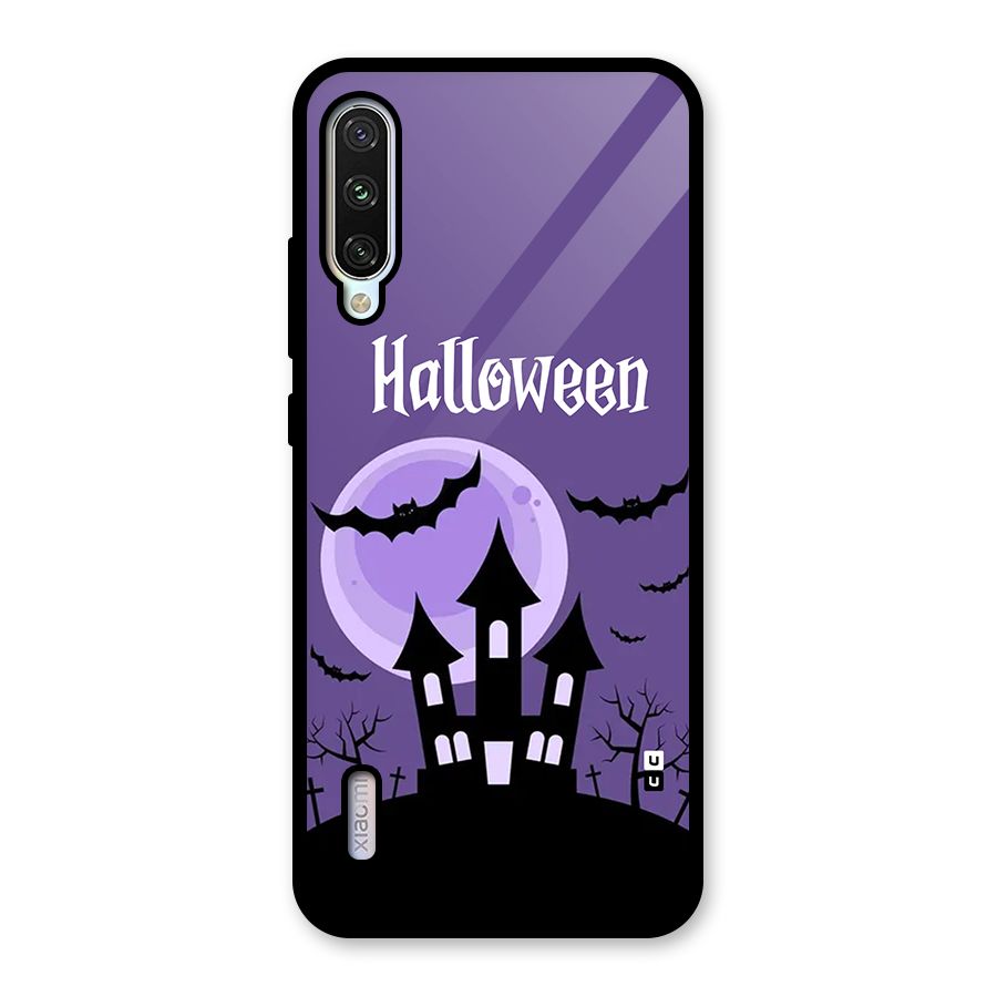 Fun Halloween Glass Back Case for Mi A3