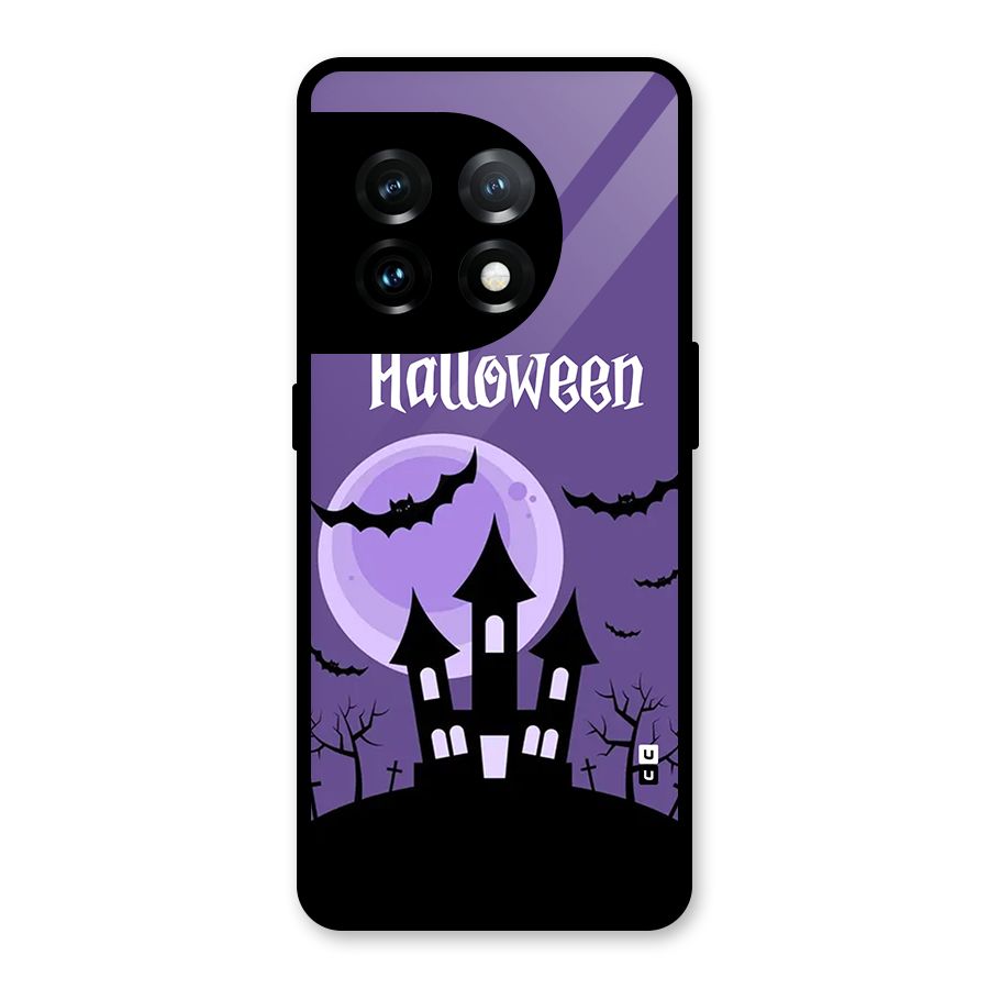 Fun Halloween Glass Back Case for OnePlus 11