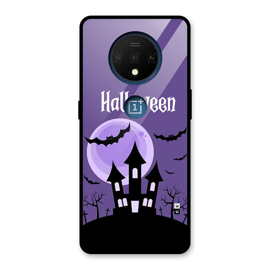 Fun Halloween Glass Back Case for OnePlus 7T