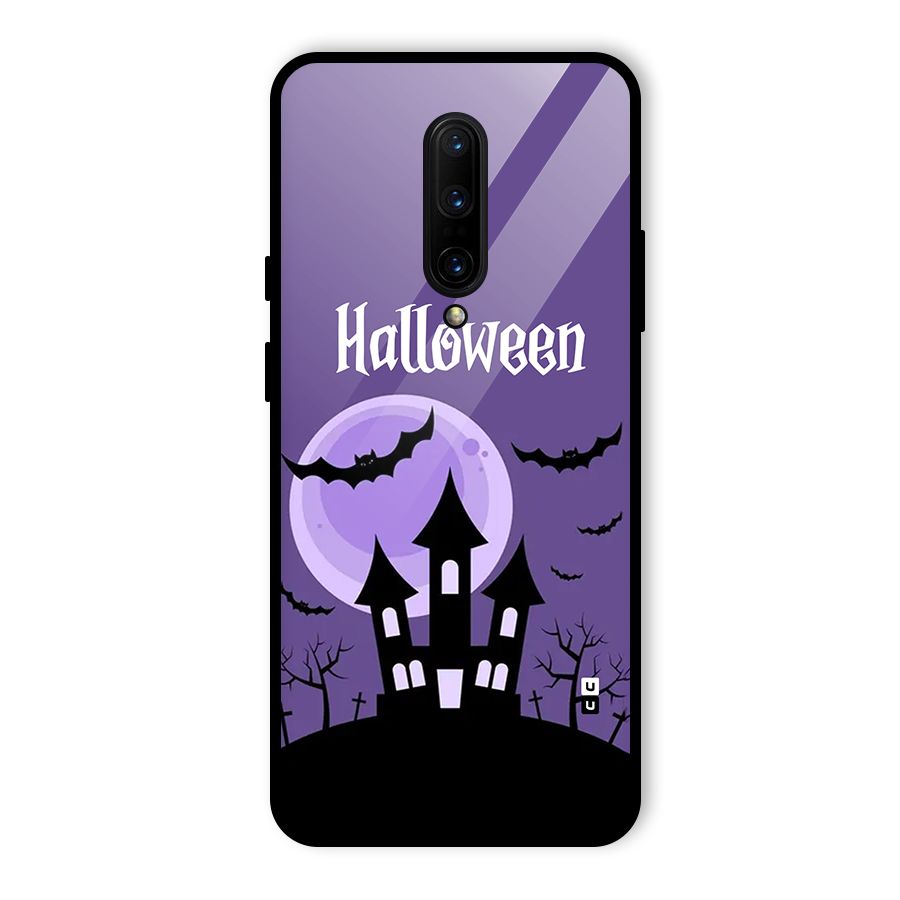 Fun Halloween Glass Back Case for OnePlus 7 Pro