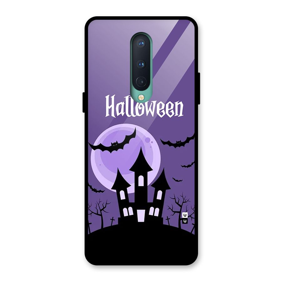 Fun Halloween Glass Back Case for OnePlus 8